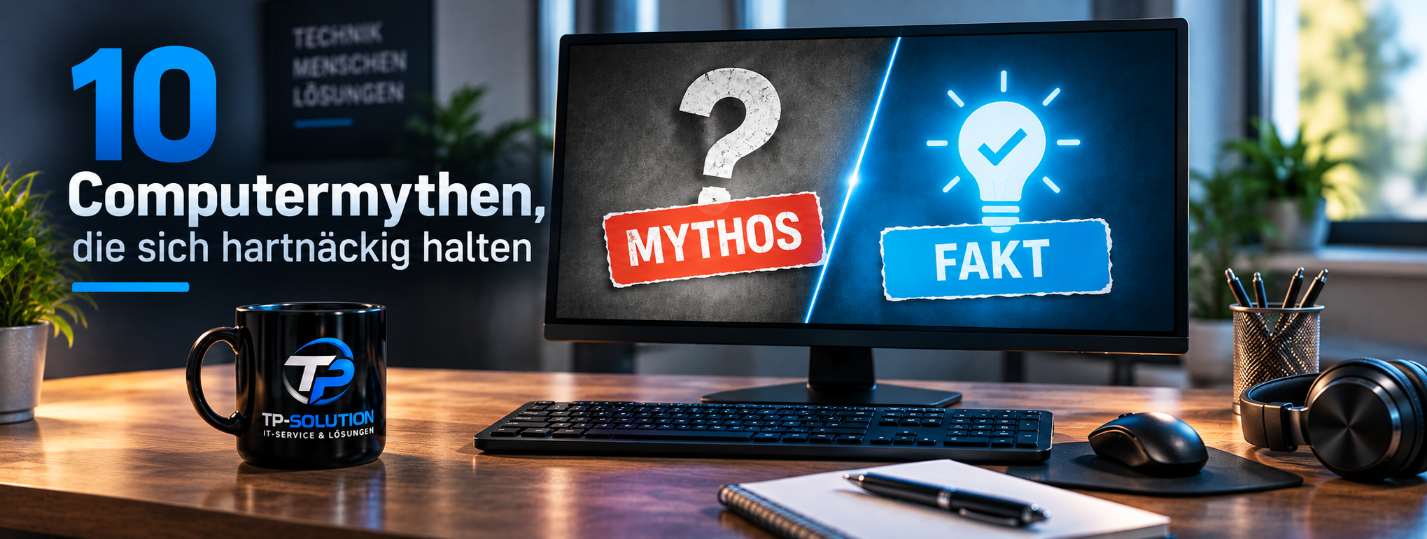 10 Computermythen die sich hartnäckig halten