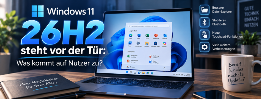 Windows 11 26H2 steht vor der Tür - Was kommt auf Nutzer zu?